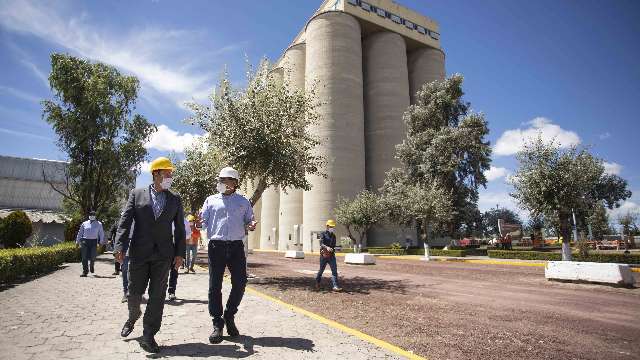 Inaugura Sedeco ampliación de planta secadora de cebada de grupo Mode...