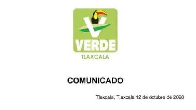 Verde Ecologista, irá solo en elecciones, se deslinda de posible candidatura de ex diputado de Huamantla 