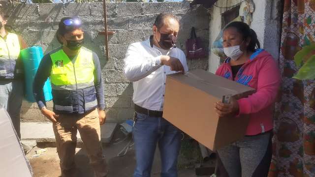 Inicia CEPC entrega de insumos a familias vulnerables por temporada in...