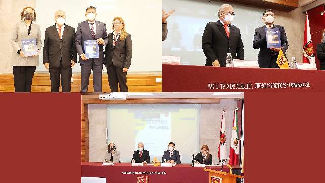 Presentaron informe de actividades en la Facultad de Derecho de la UAT...