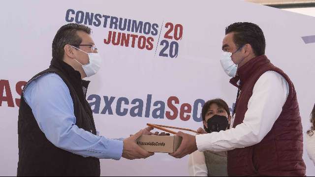 Marco Mena encabeza arranque de brigadas Tlaxcala se cuida