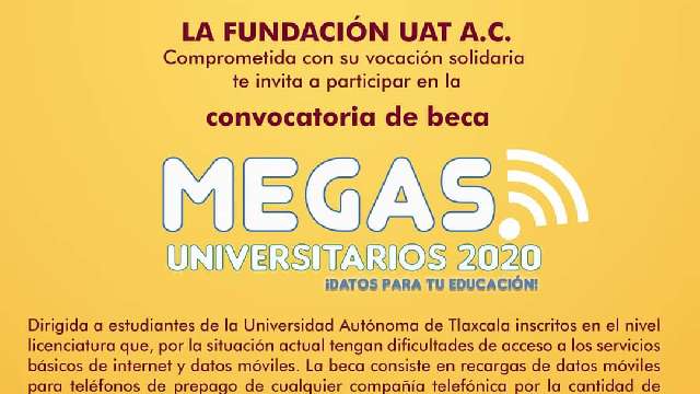 UATx da megas a universitarios para que puedan continuar con clases vi...