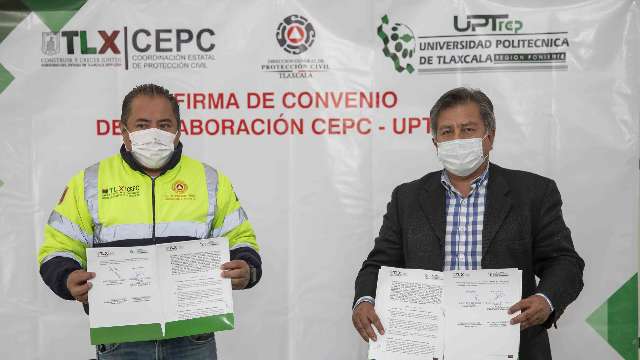 Signan CEPC y Uptrep convenio de colaboración en beneficio de estudia...