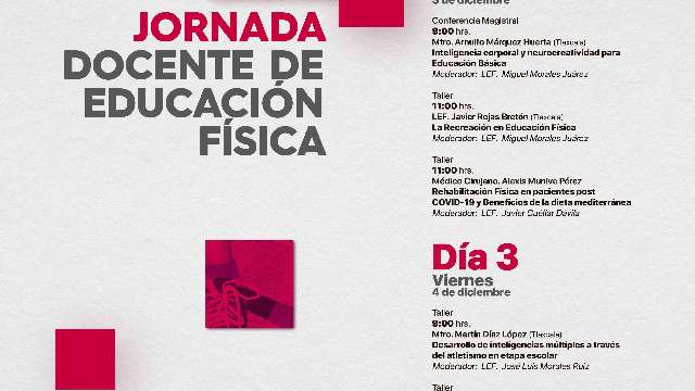 Organiza USET II jornada del docente de educación física