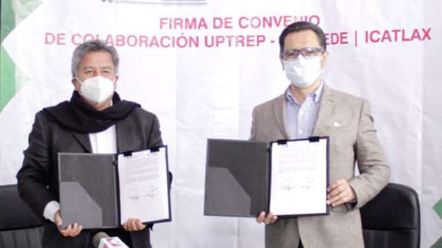 Firma Uptrep convenio de colaboración con Sepuede-Icatlax