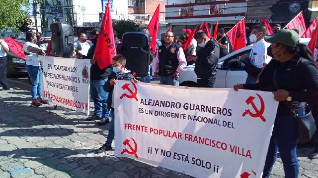 Interpone Frente Francisco Villa queja ante la CEDH contra la PGJE