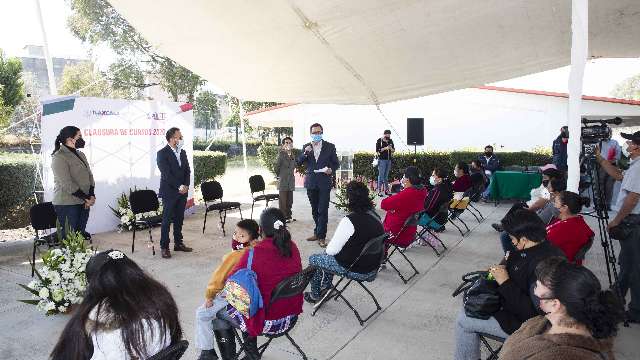 Clausura Supérate e Icatlax cursos de capacitación para autoempleo y...