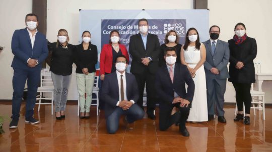 Reconoce Marco Mena trabajo de medios de comunicación en la pandemia