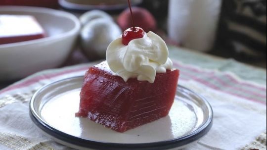 Gelatina de fresas