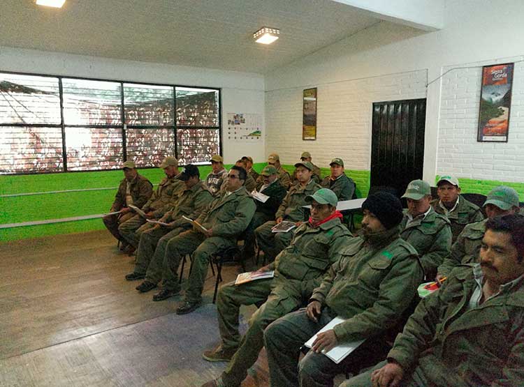 Profesionaliza CGE a personal del parque nacional Malinche