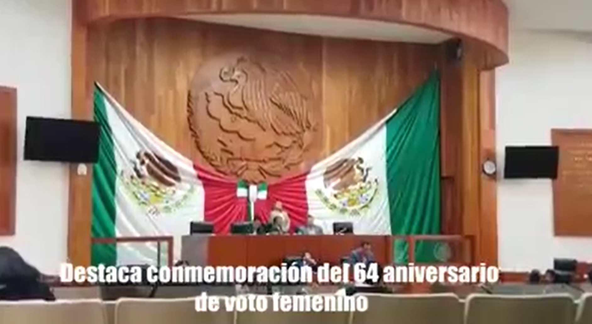 Destaca conmemoración del 64 aniversario de voto femenino