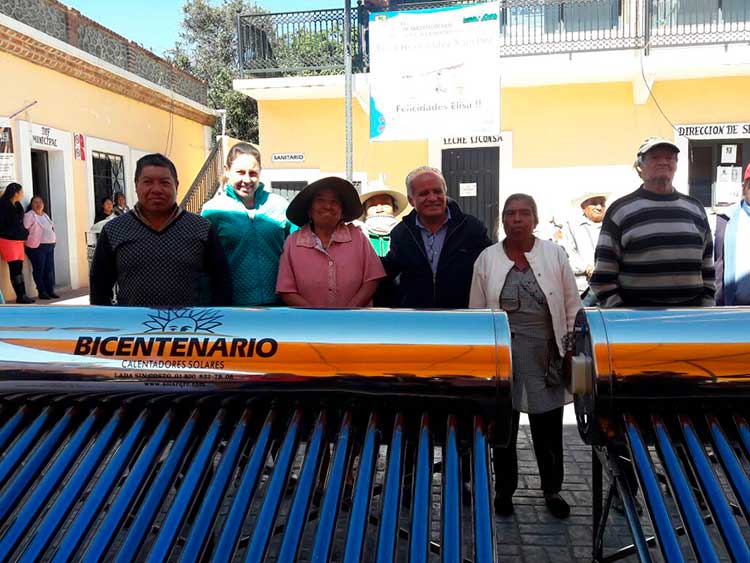 Calientan a pobladores de Mazatecochco con nuevas tecnologías