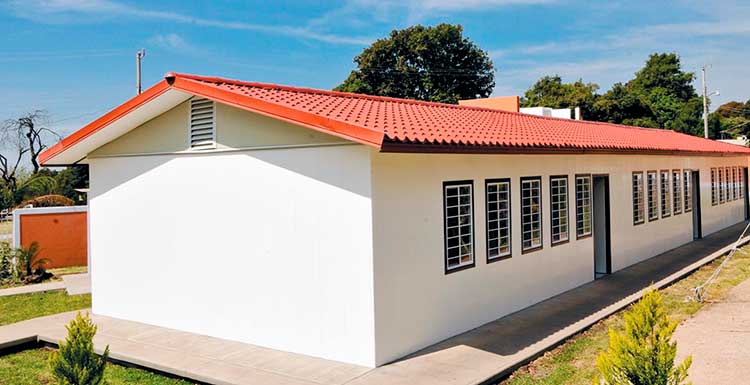 Construirán 81 aulas temporales para 36 escuelas dañadas por el sismo