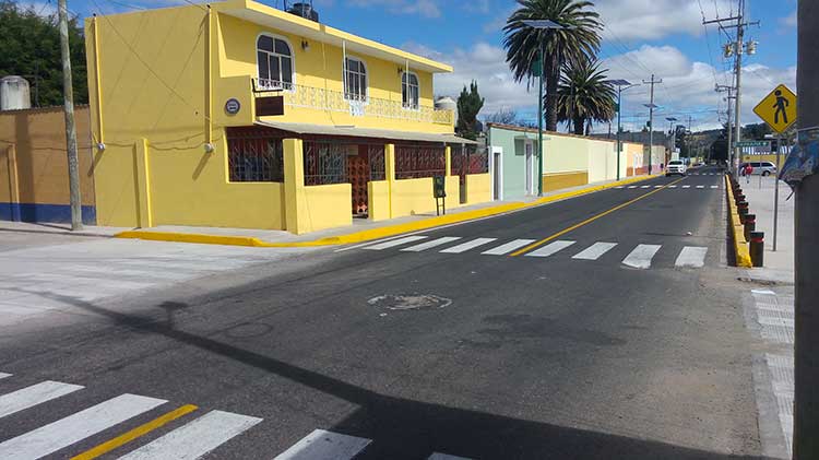 Concluye Secoduvi mejoramiento de imagen urbana de Nanacamilpa