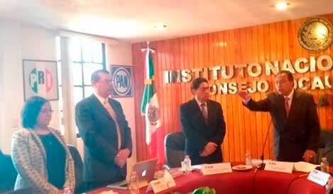 Instaló INE Consejo local para dar seguimiento al proceso electoral 2017-2018