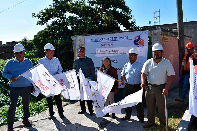  Sin aflojar paso, sigue inauguración de obras en Natívitas