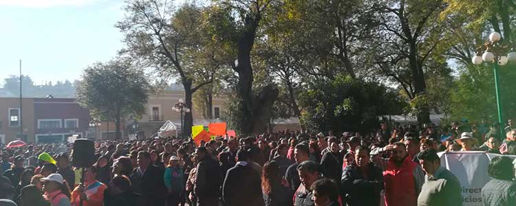 Establecieron mesa de diálogo SNTE -USET después de manifestación