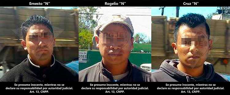 Cachan a polis piratas en extorsión, los detienen