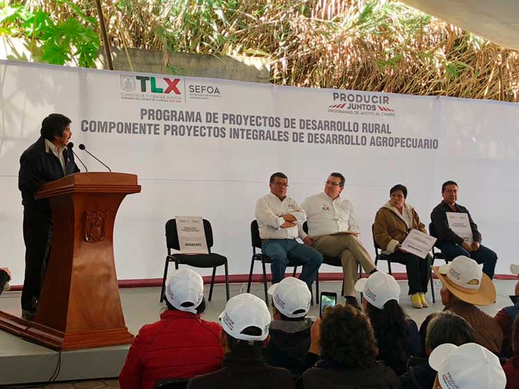 Recibieron 510 campesinos cartas del Programa de Proyectos de Desarrollo Rural