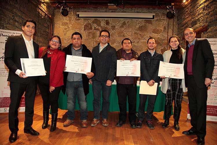 Entregan en Tlaxcala el premio bellas artes Juan Rulfo a primera novela