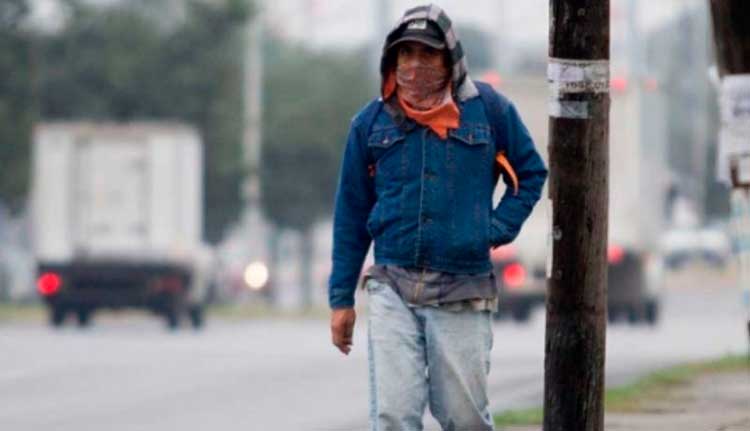 Se congela agua en sur y oriente del estado