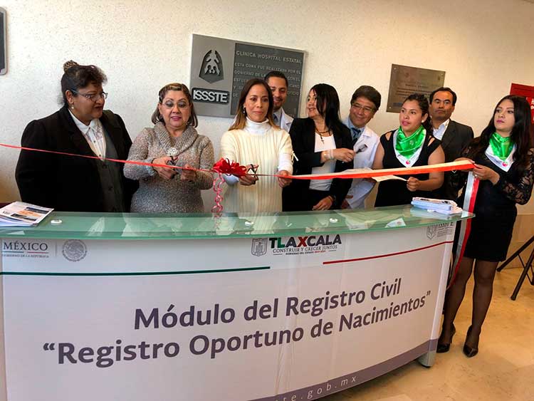 Instalaron en hospital general del Issste módulo Registro Oportuno de Nacimientos