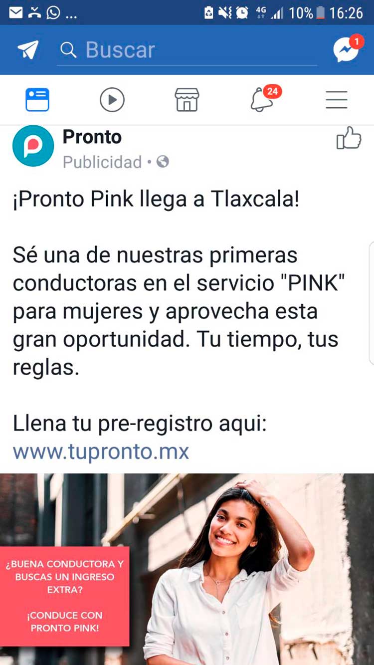Seguridad de mujeres es ofrecida por empresa de transporte que busca entrar Tlaxcala