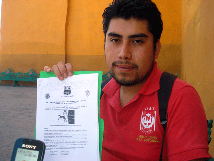 Convocan a ser parte de la Primera Copa Tlaxco 2015